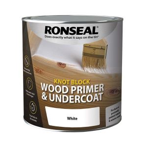 Ronseal Knot Block Primer & Undercoat White 750ml