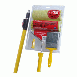 Prodec Exterior Masonry Painting Kit With Free Roller Head
