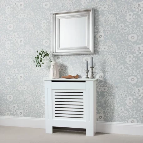 Milton Radiator Cover, White Finish – Hardware Heaven