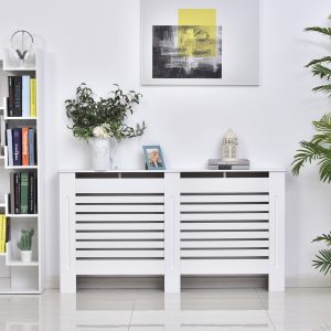 Milton Radiator Cover, White Finish