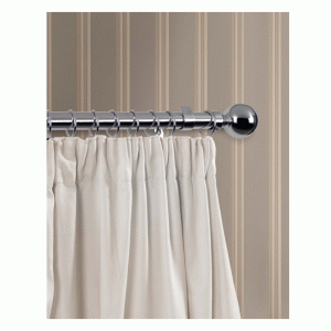 Woodside Curtain Rings Pack 6 Chrome Finish