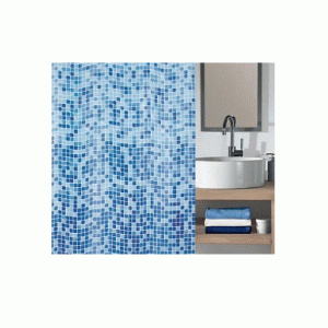 Blue Canyon Peva Shower Curtain 180 x 180cm