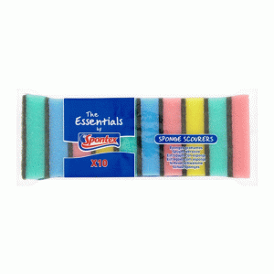 Spontex Sponge Scourers 10 Pack
