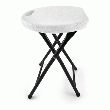 Folding Stool 31x45cm - 31cm Diameter Top (Round)