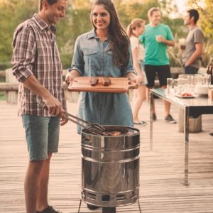 Tramontina Beer Barrel BBQ Grill