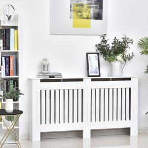 Chelsea Radiator Cover, White Finish.