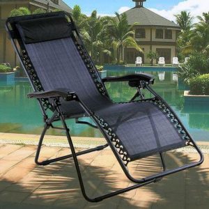Zero Gravity Sun Lounger - Grey