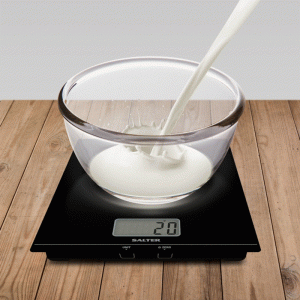 Salter Glass Electronic Scale 5kg