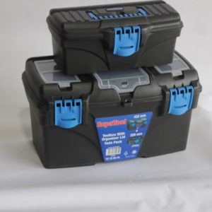 SupaTool Tool Box With Organiser Lid