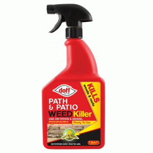 Doff 'Knockdown' Systemic Path & Patio Weedkiller 1L