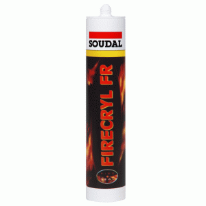Soudal Firecryl 310ml Cartridge Grey