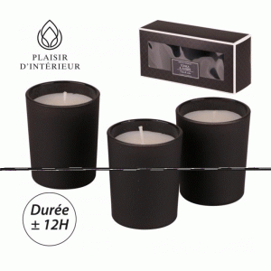 3pc scented candle