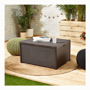 Keter Arica Storage Table Brown