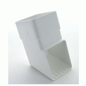 Hunter Square Downpipe Shoe White