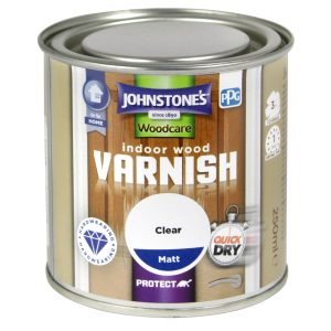 Johnstones Indoor Wood Varnish Quick Dry 250ml