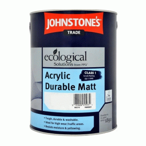 Johnstone's Trade Acrylic Durable Matt Brilliant White