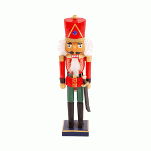 35.5cm Wooden Nutcracker 81550