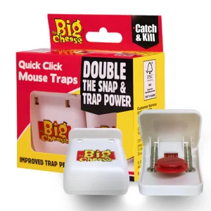 The Big Cheese Quick Click Mouse Traps 2 Pack