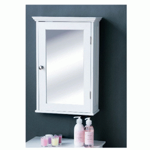 Priano 1 Door Mirrored Wall Cabinet