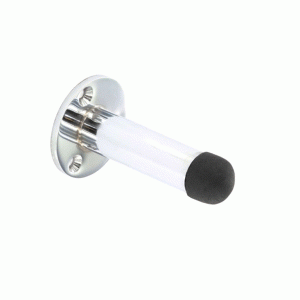 Securit Chrome Projection Door Stop 63mm
