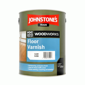 Clear Gloss Floor Varnish Johnstones