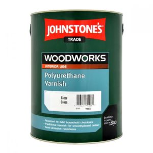 Johnstone's Trade Woodworks Polyurethane Varnish Gloss Clear