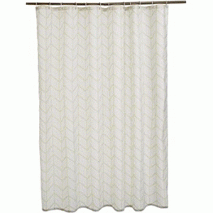 Blue Canyon Textile Shower Curtain With Rings 180x180cm Petal