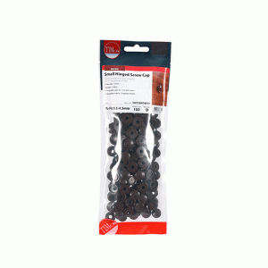 100pc Small Hinged Screw Cap Timco