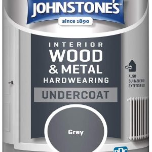 Johnstone's Hardwearing Undercoat Grey 750ml