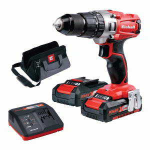 Einhell 18V 2x 1.5Ah Li-Ion Cordless Combi Drill -  TE-CD 18/2 LI-I