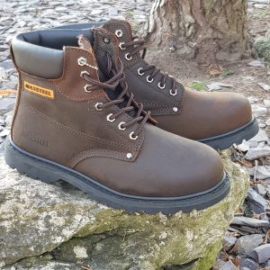 Goodyear Welted Lace-Up Steel Toecap Boots MS06C Maxsteel