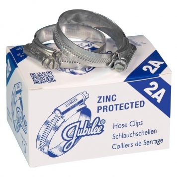 Jubilee Hose Clip - Mild Steel 10 Pack