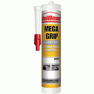 UniBond Mega Grip Solvent Free 300ml White