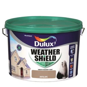 10lt Dulux Weathershield Masonry Paint