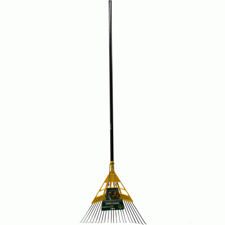 Triangle Tooth Rake 24 Tooth Rake with Handle - Hardware Heaven