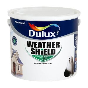 2.5lt Dulux Weathershield Masonry paint
