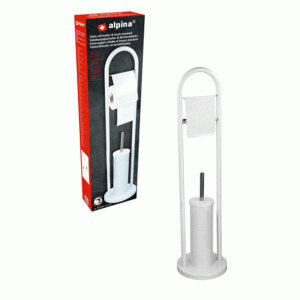 Toilet brush & holder D20x80cm