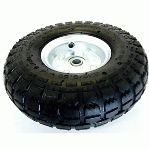 10" Pneumatic Air Tyre Black