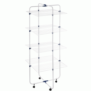 Urban Living-Dryer 4 heights 40M W/Wheels Avec Rouletts 360° 40MTR