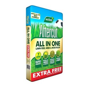 Aftercut All In One Lawn Feed, Weed & Moss Killer 400mt + 10% Extra Free