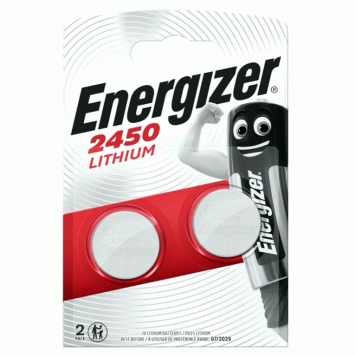 Energizer Lithium CR2450 Batteries Card 2