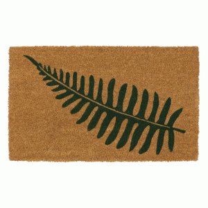 Fern Latex Coir Doormat 45x75cm