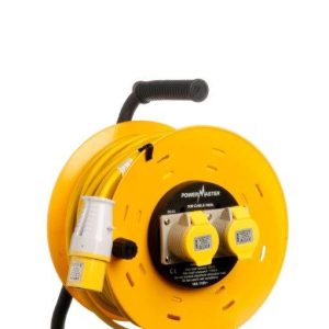 Powermaster Cable Reel 50m x 110V