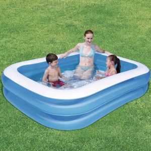 Bestway Swimming Pool Rectangular 211x132x46cm Blue