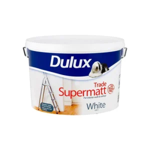 Supermatt Trade Dulux Brilliant White 10 Litres