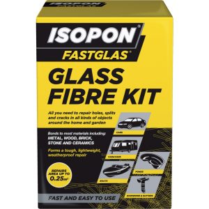 Isopan Fastglas Resin & Glass Fibre Kit
