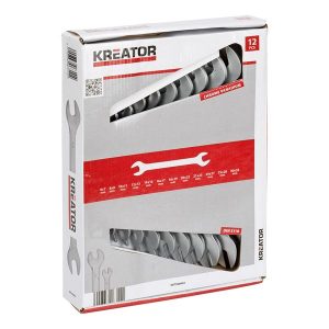 Spanner Set 6-32mm Double Opened - 12 pcs KRT500003