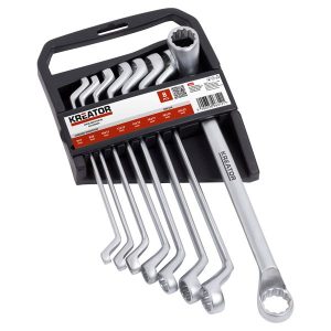 Spanner set 6-22mm ring - 8 pcs KRT500004 Kreator