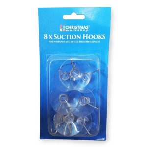 8pc Suction Hooks 42mm