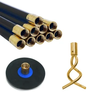 12PC Drain Rod Set 10 x 920MM DS200